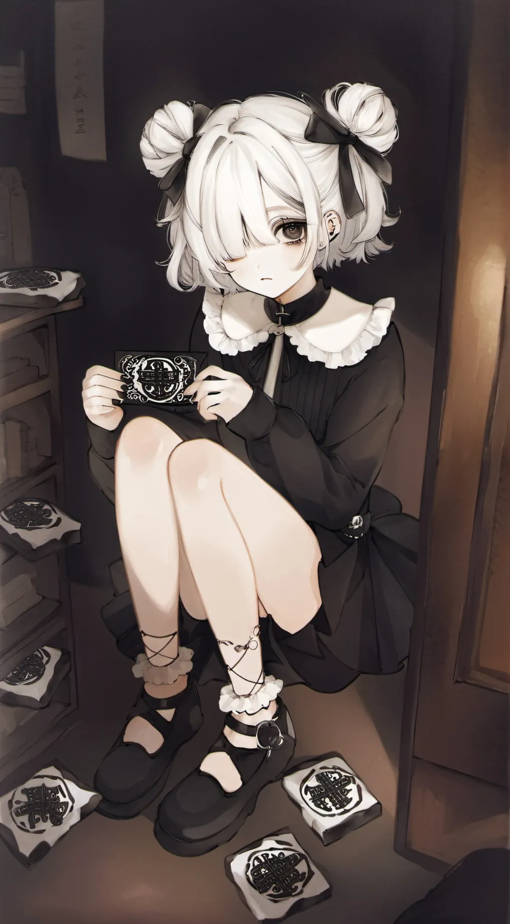 ai character: new(Korean)Student background