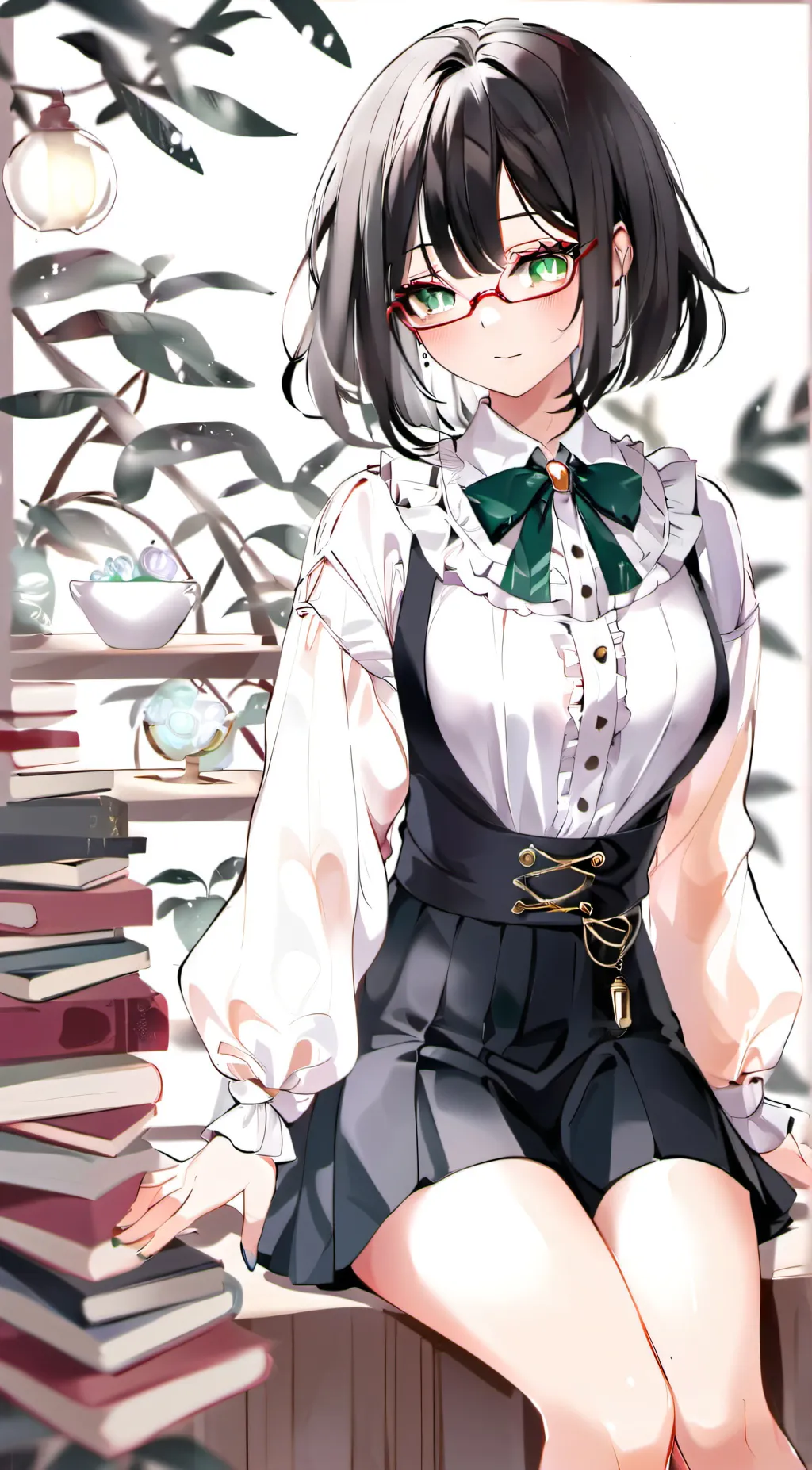 ai character: Kyuri background