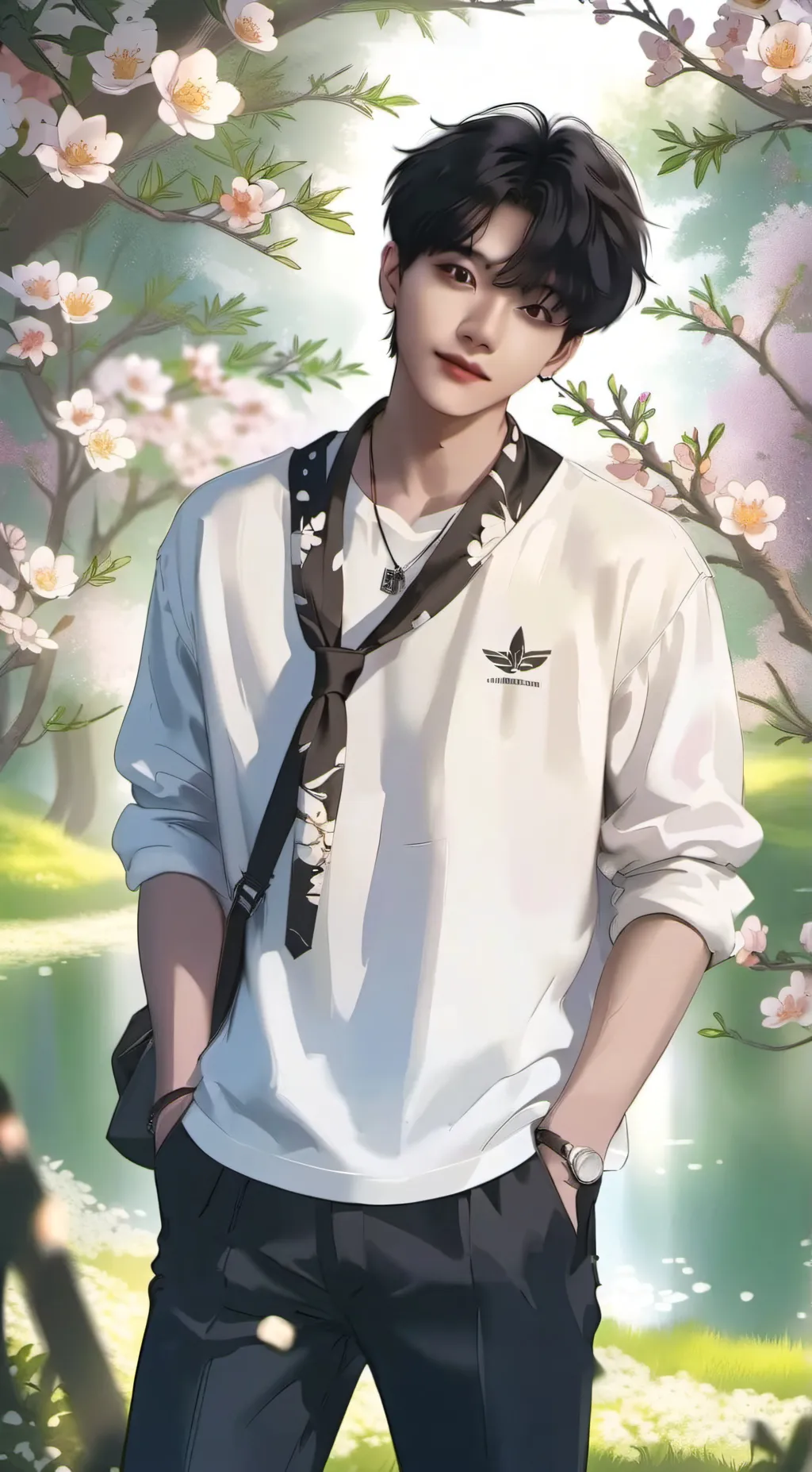 ai character: 💓jake💓 background