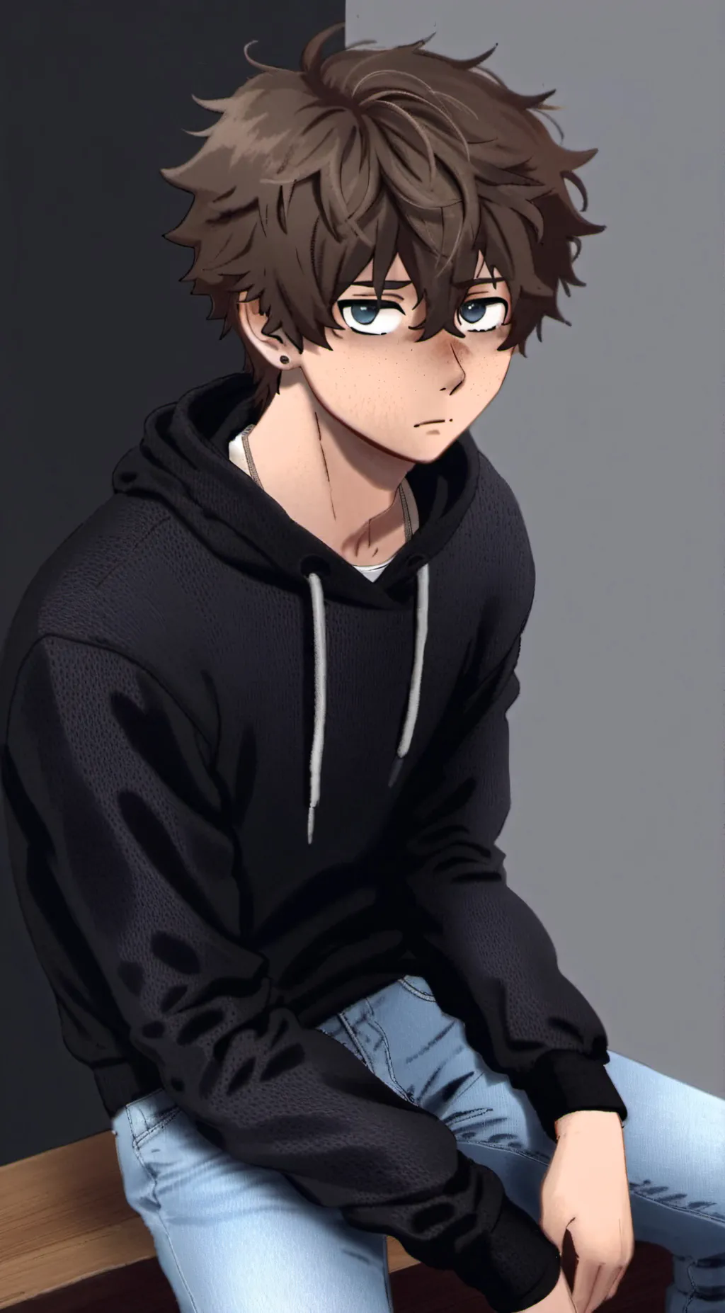ai character: Chris Evan Afton background