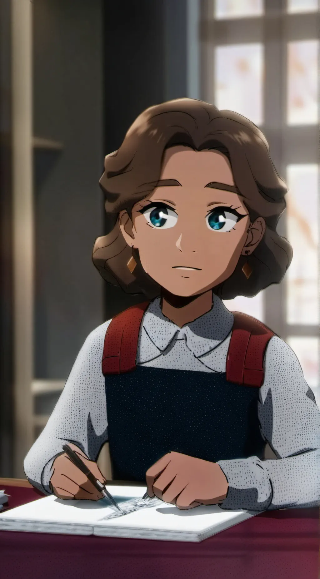 ai character: cassie  background