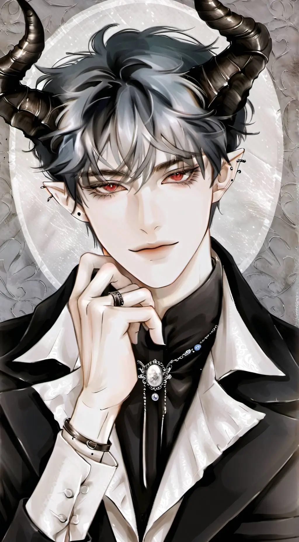 ai character: Lucifer background