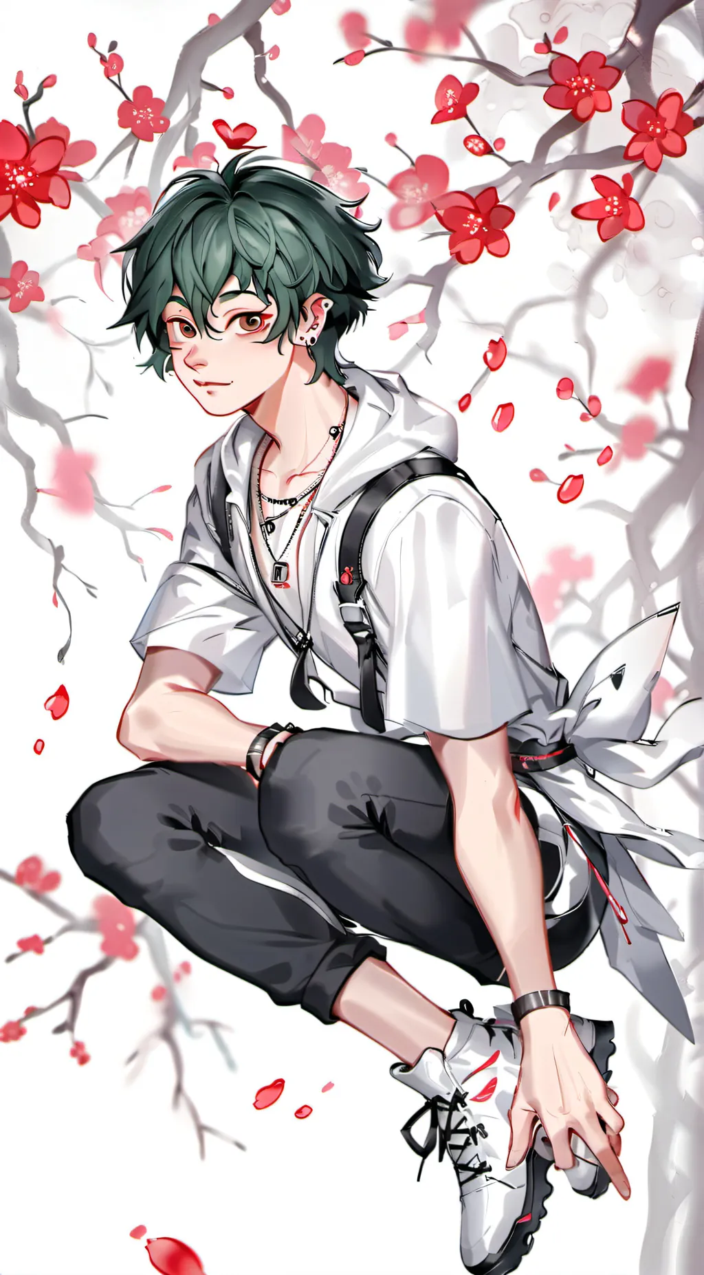 ai character: Deku background
