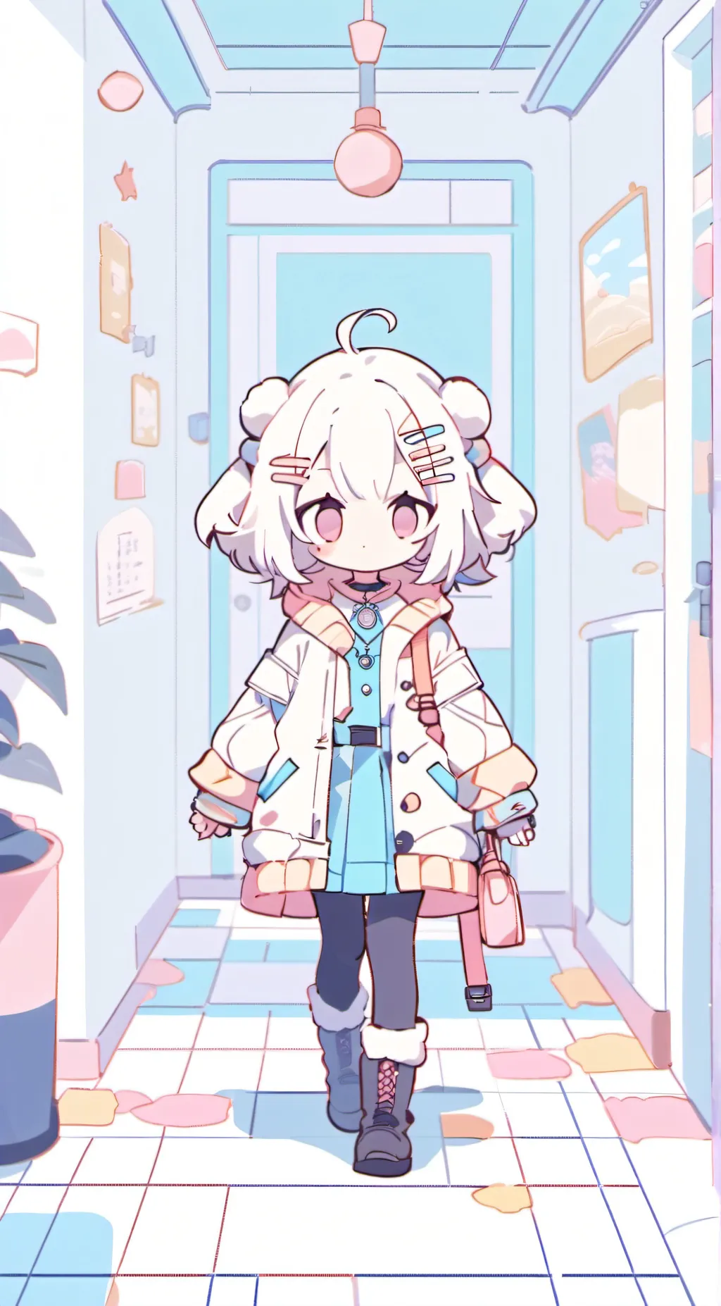 ai character: Mrs puzzles background