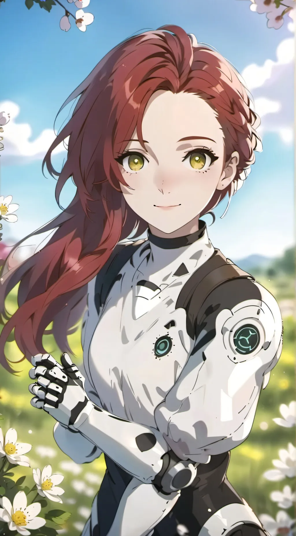 ai character: Maria the robot background