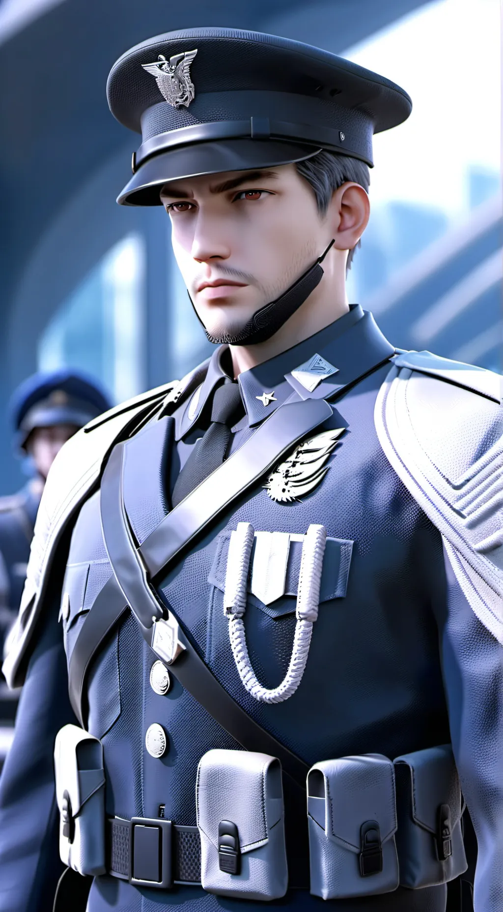 ai character: James Tuck background
