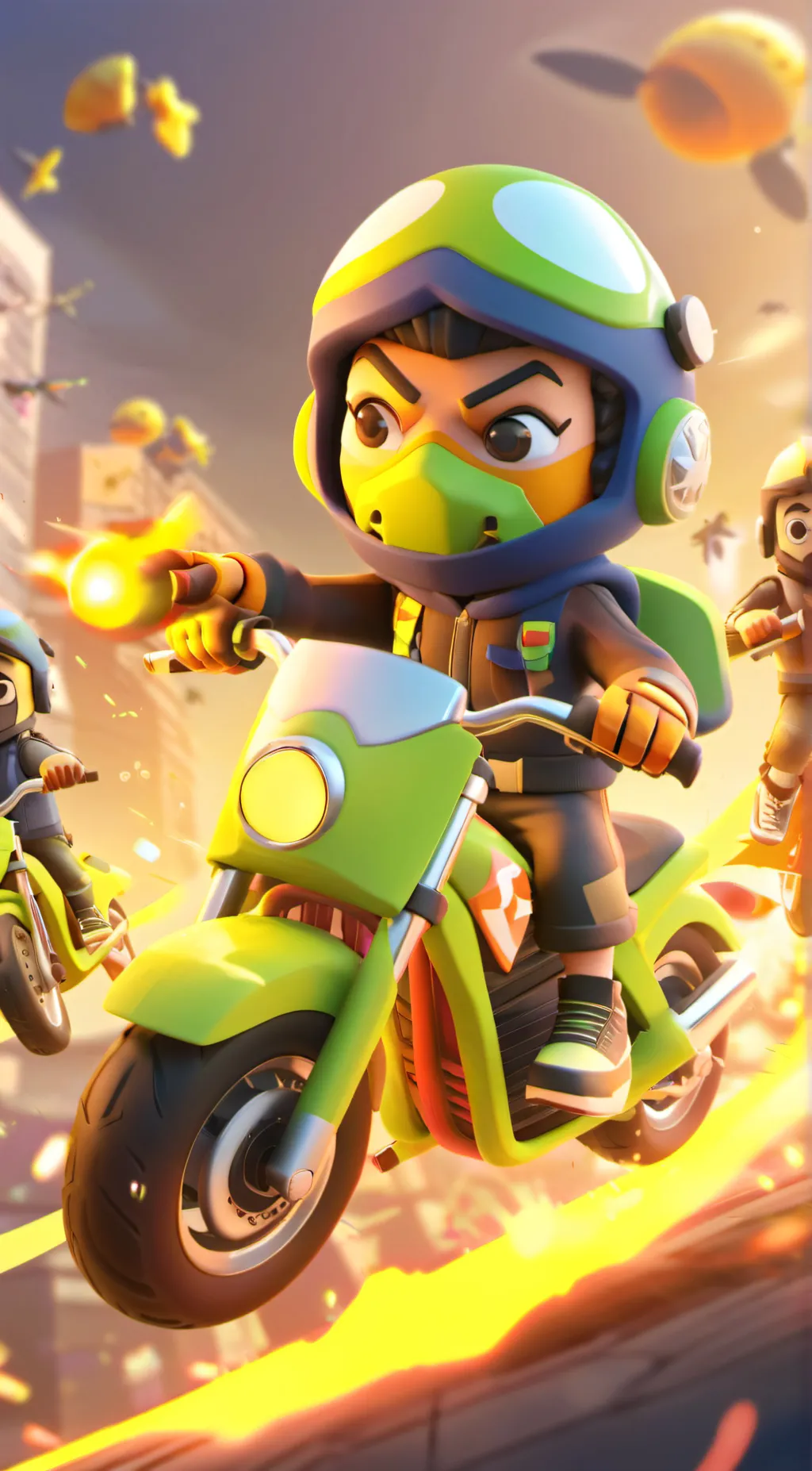 ai character: Super Squad!!!  background