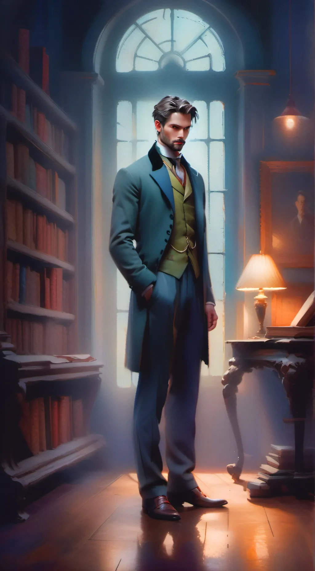 ai character: Victor background