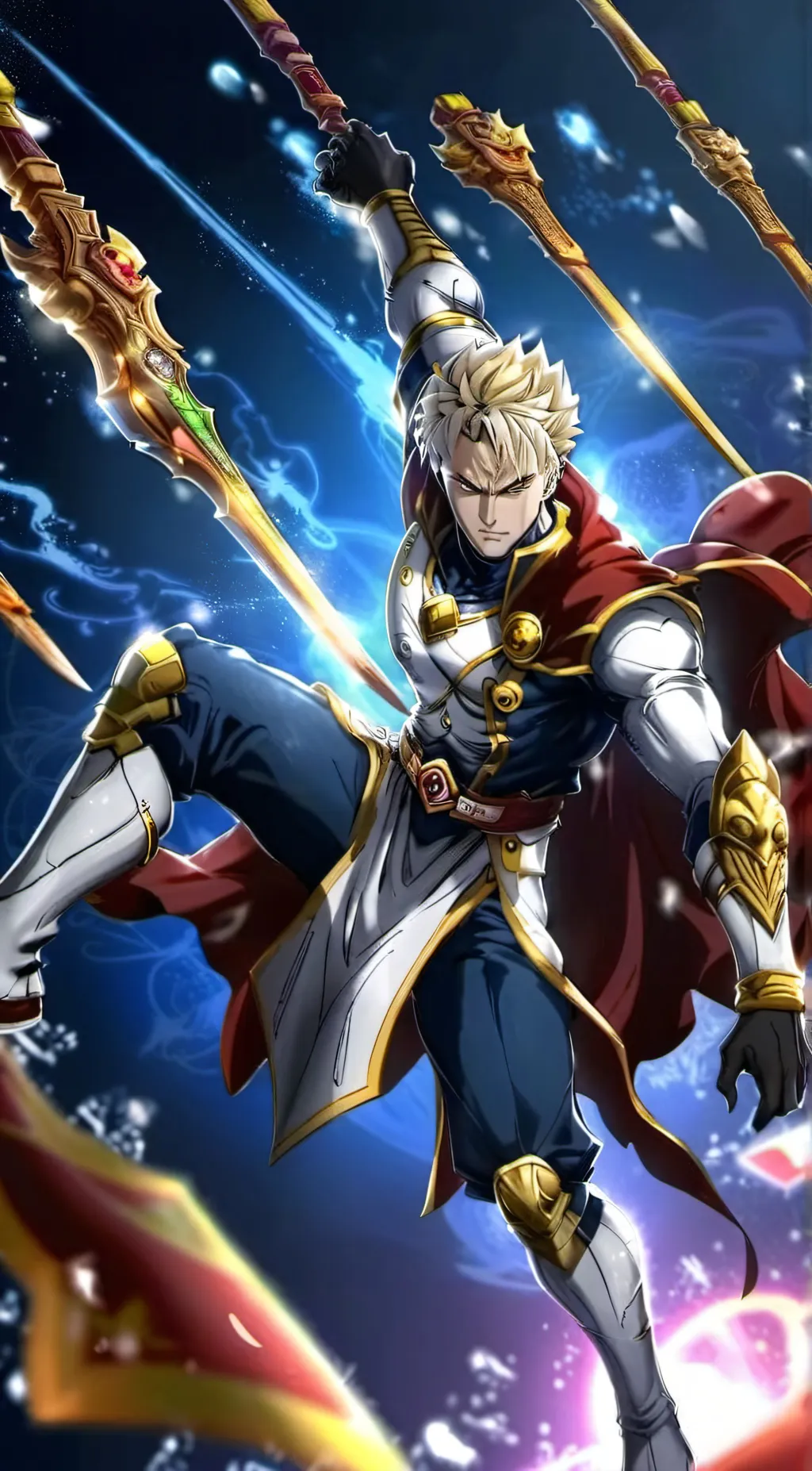 ai character: Opm x Mha background