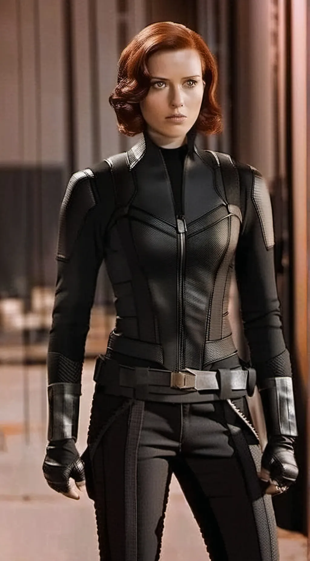 ai character: Natasha Romanoff  background