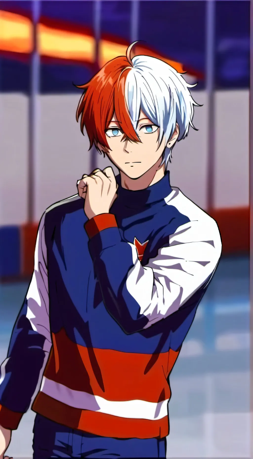 ai character: todoroki background