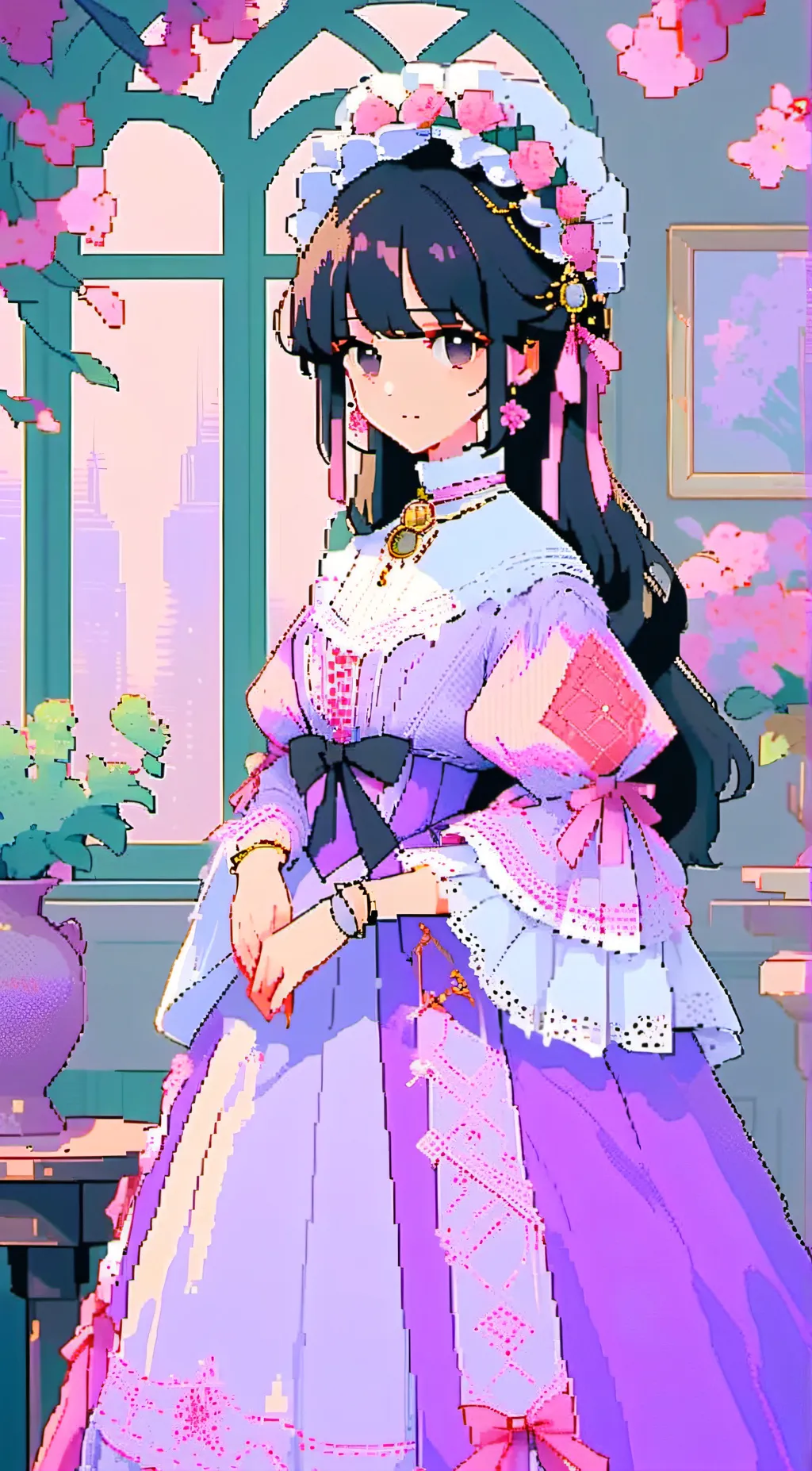 ai character: mother novi background