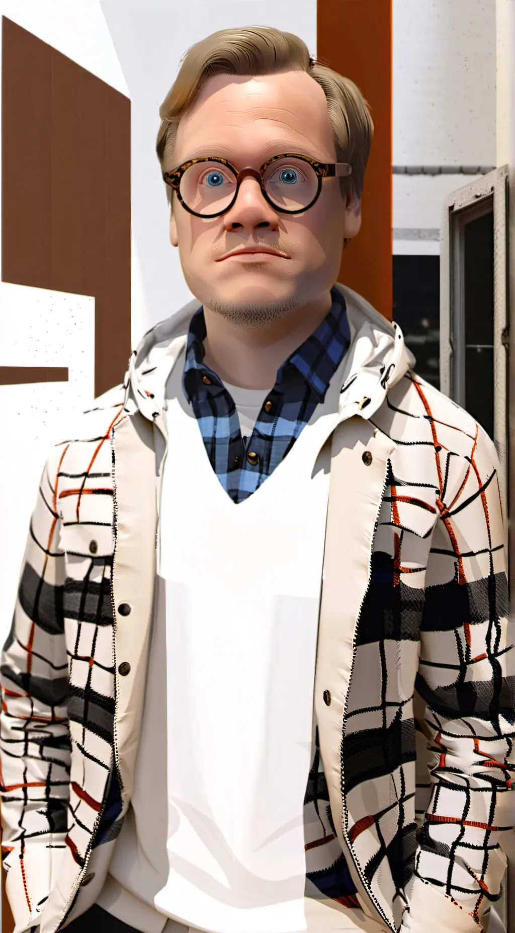ai character: Bubbles  background