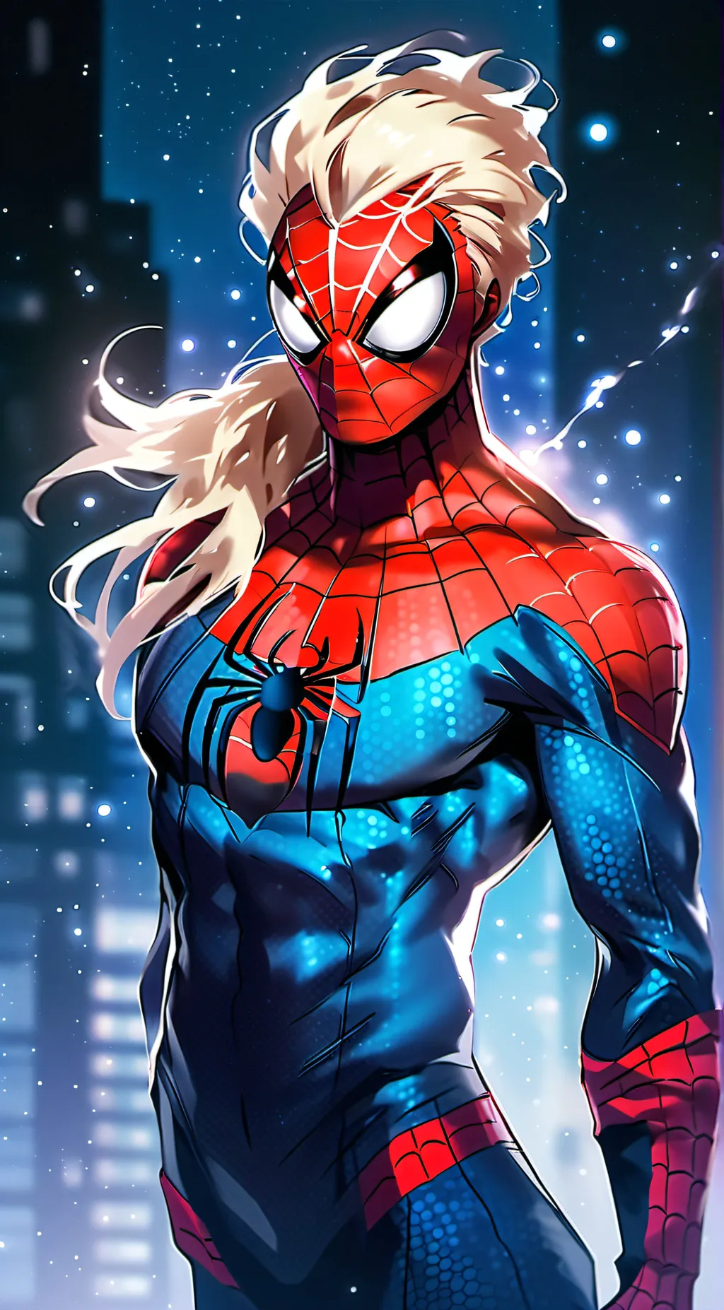 ai character: Spidey background