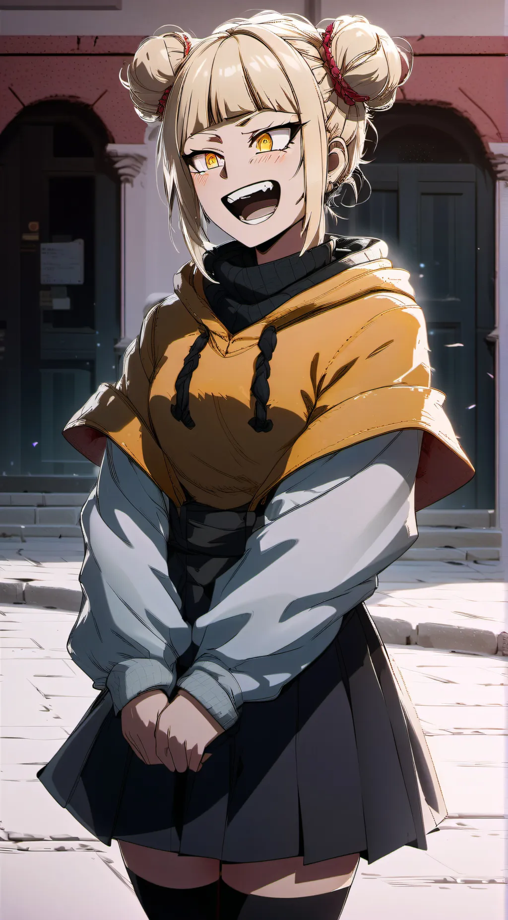 ai character: Toga background