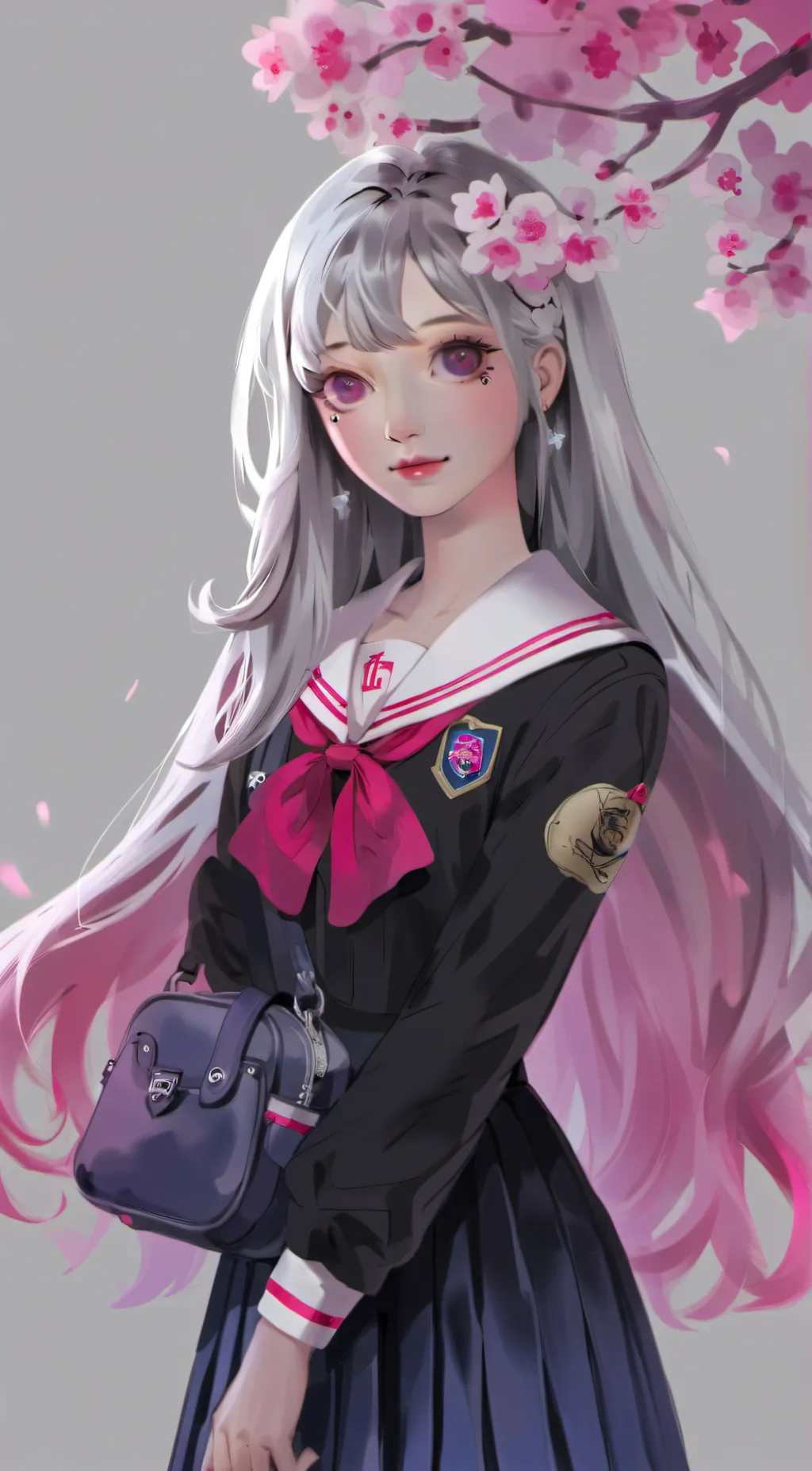 ai character: Izzy  background