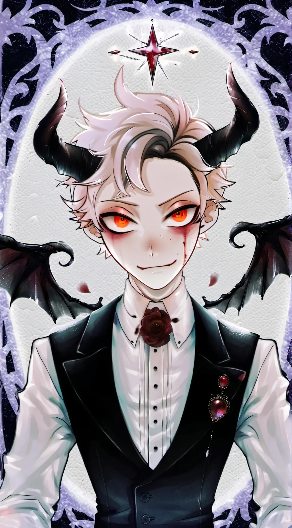 ai character: Lucifer background
