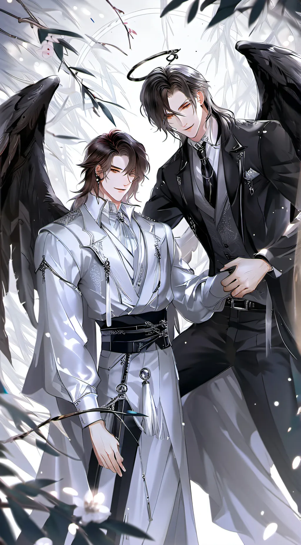 ai character: Oscar and Kai  background