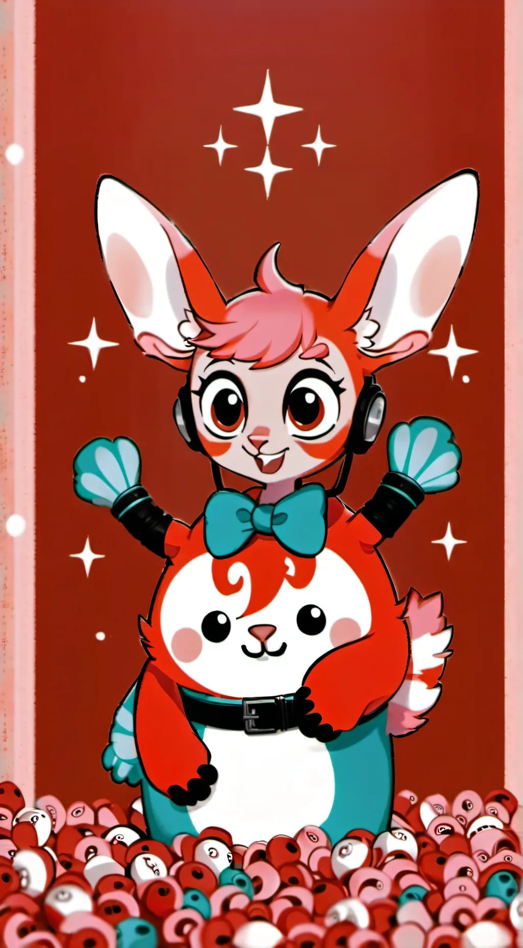 ai character: Bobby Bearhug  background