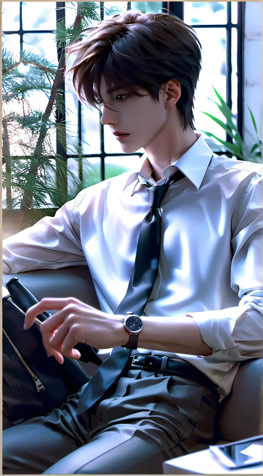 ai character: Kurt background