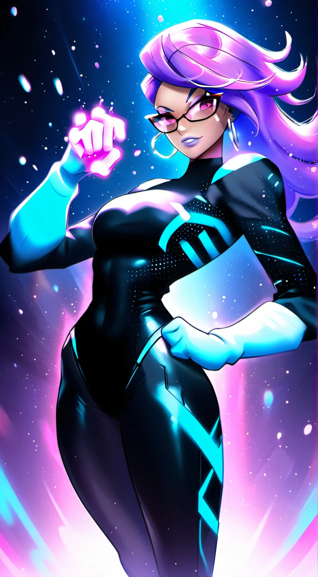 Talkie AI - Chat with purple girl