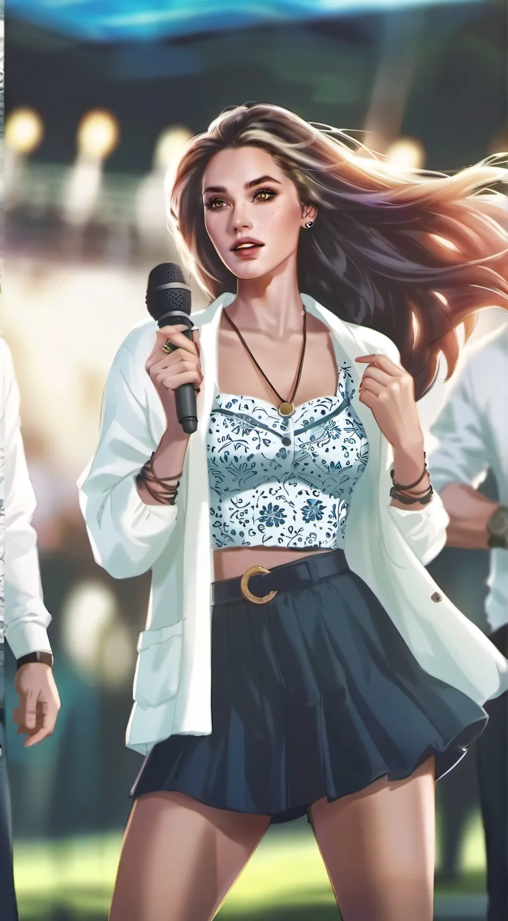 ai character: Mia background