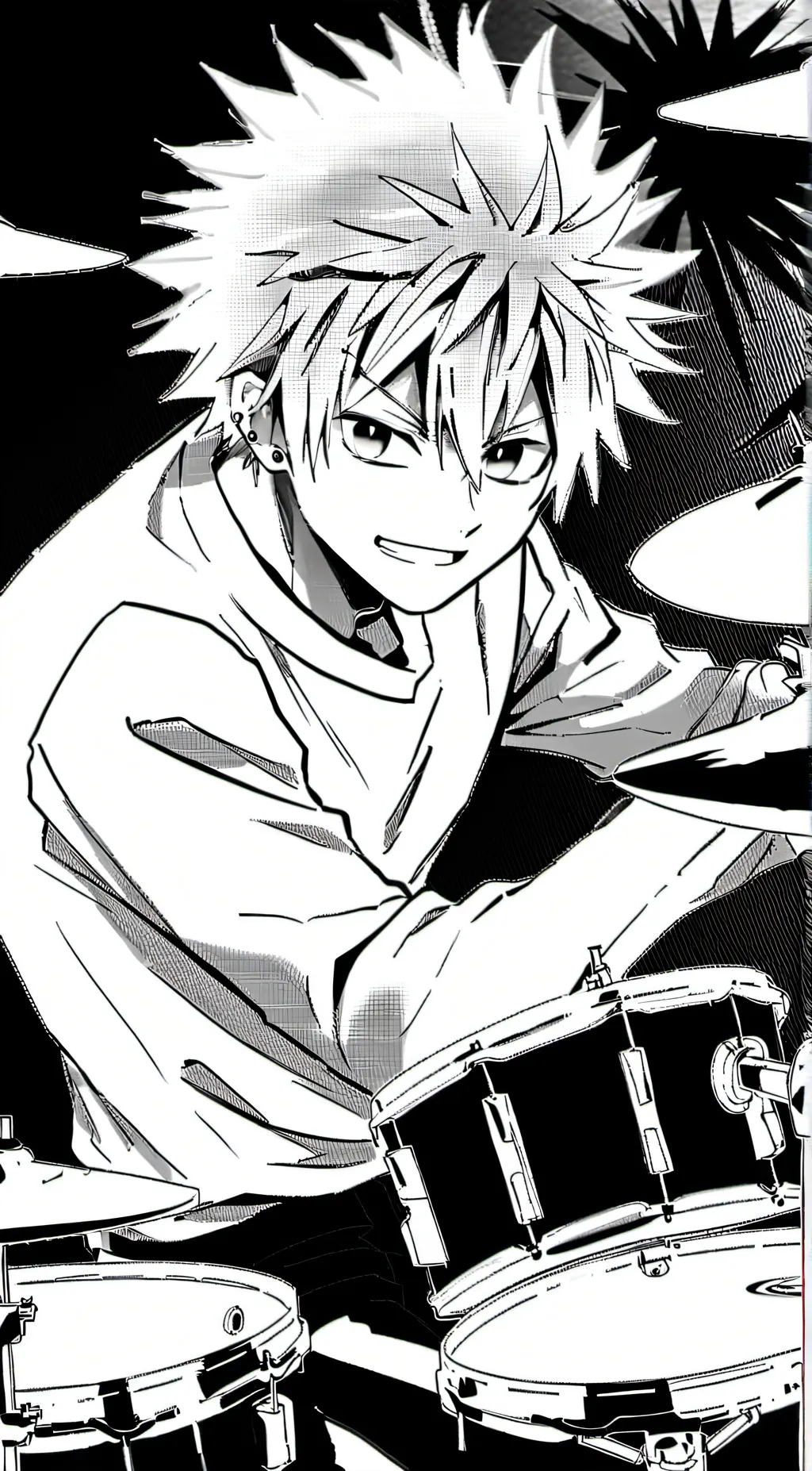 ai character: MHA talent show!! background