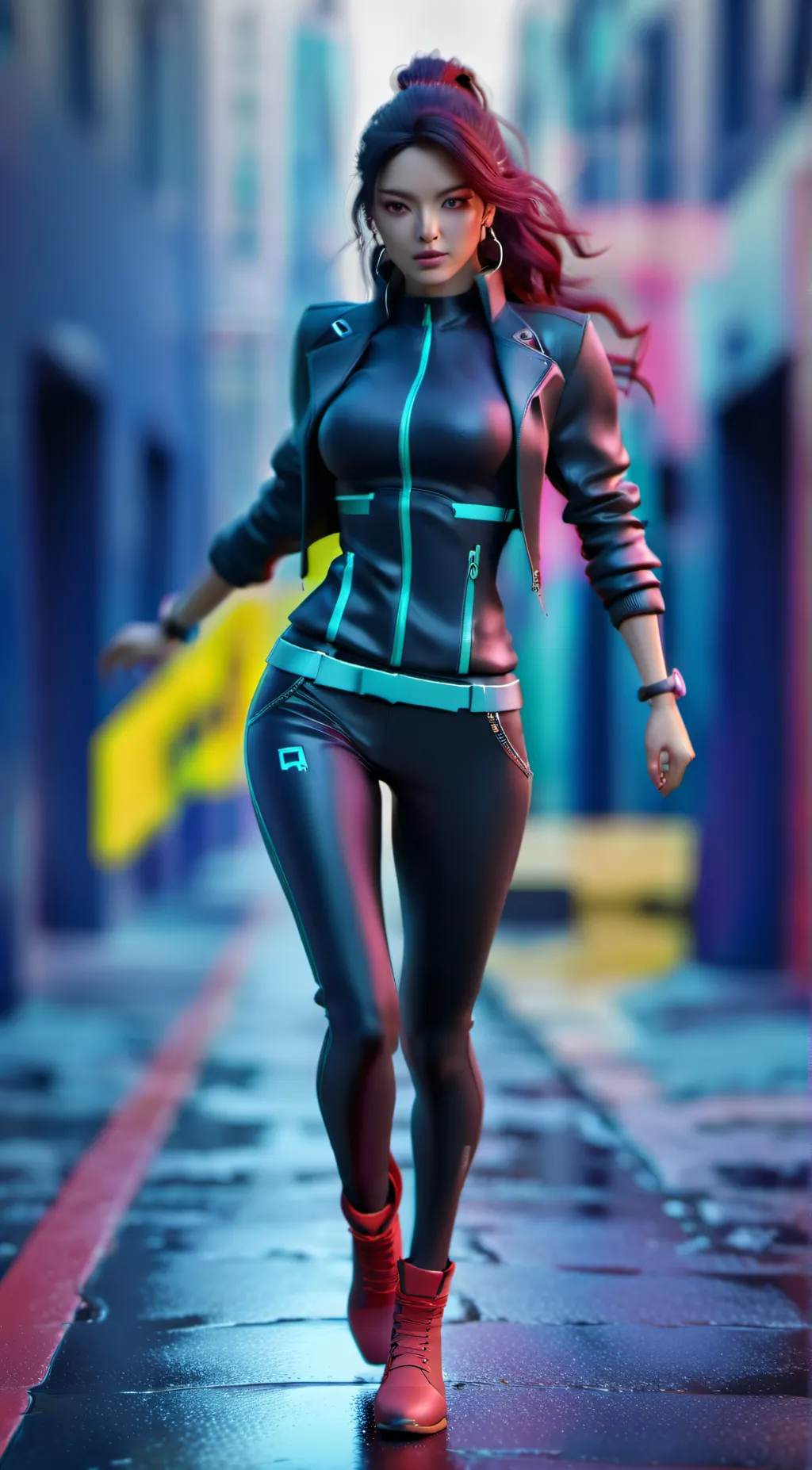 ai character: Lucy background