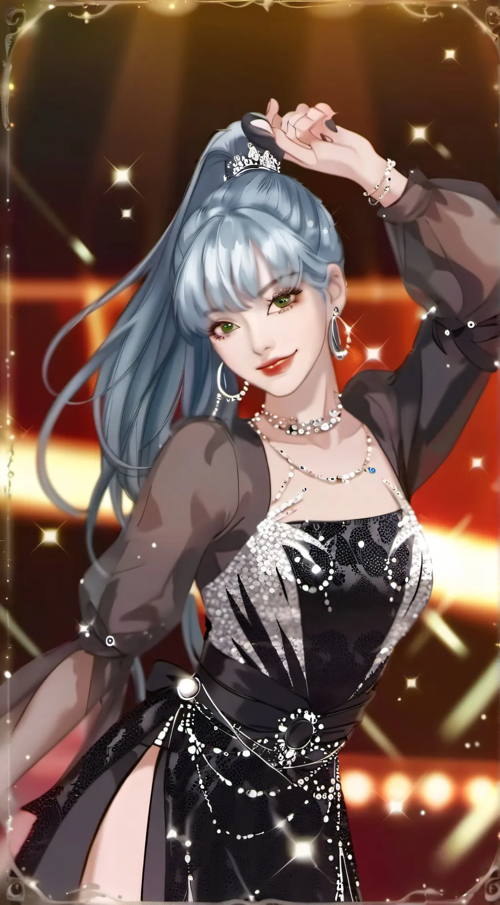 ai character: lisa  background