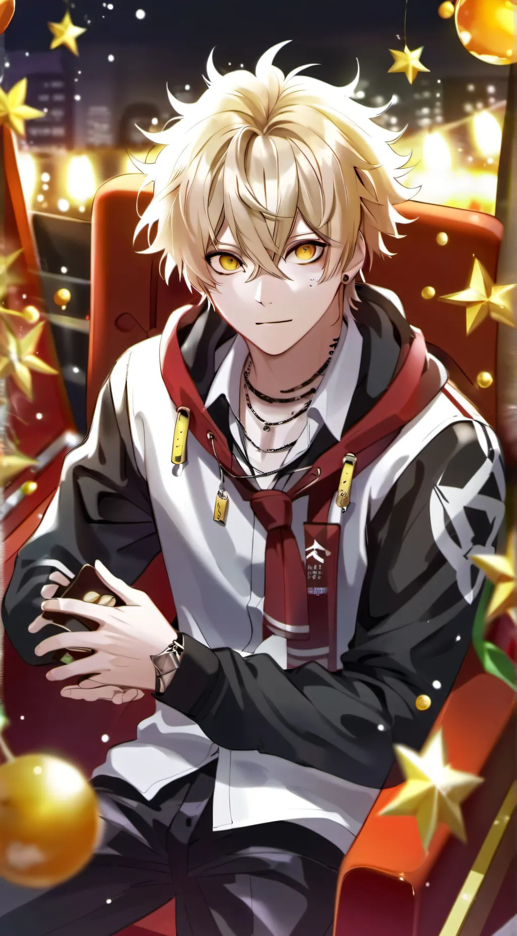 ai character: Katsuki bakugo background