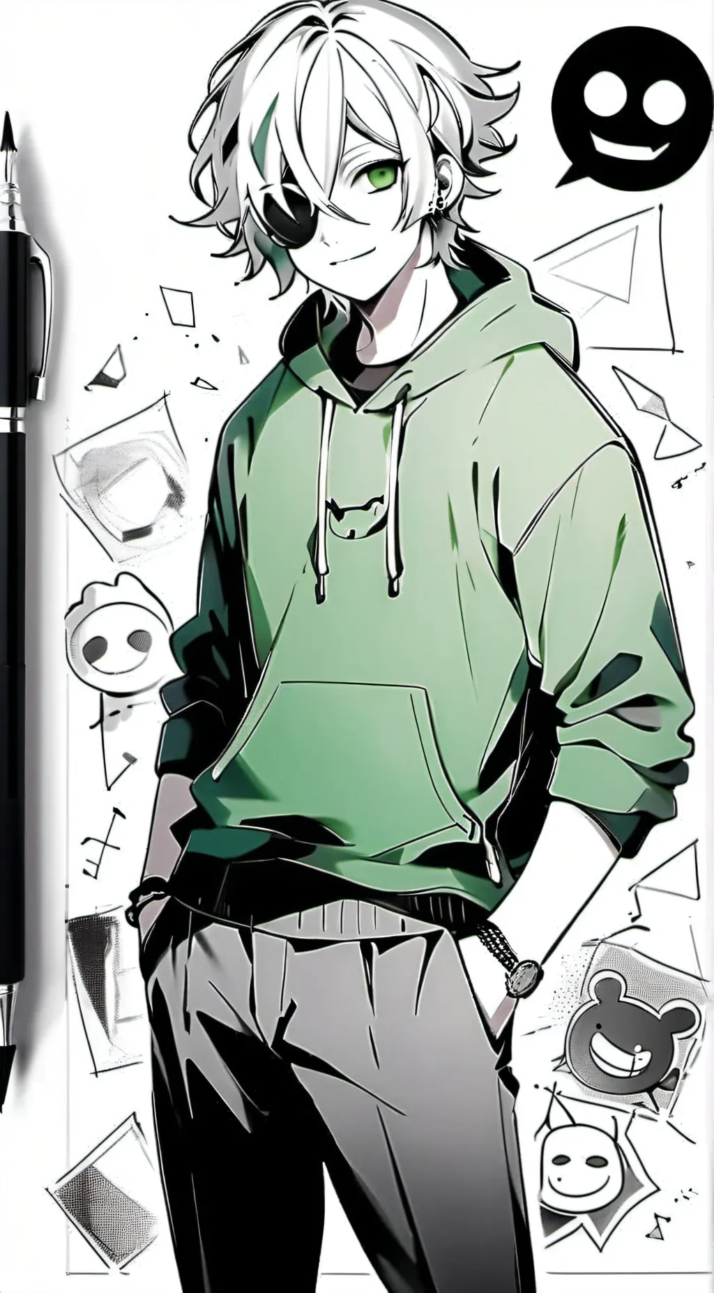 ai character: Dream  background