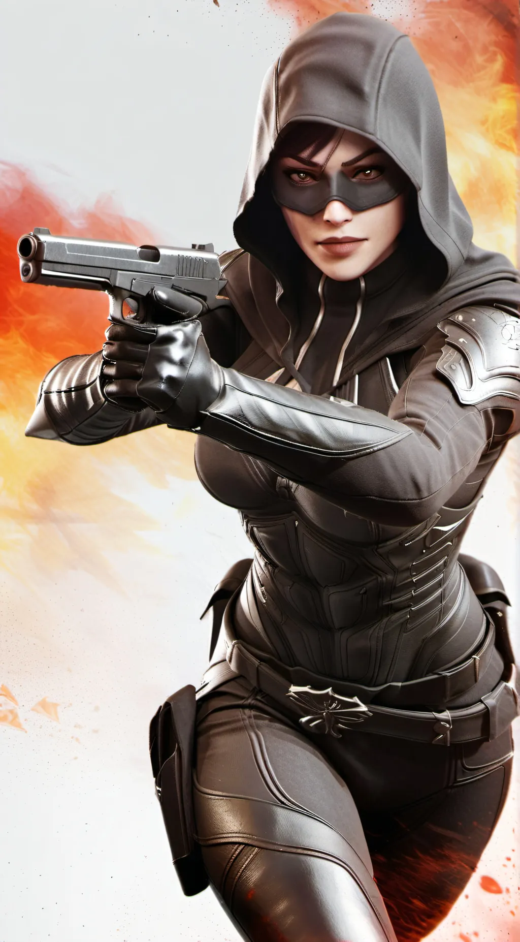 ai character: Sasha slasher  background