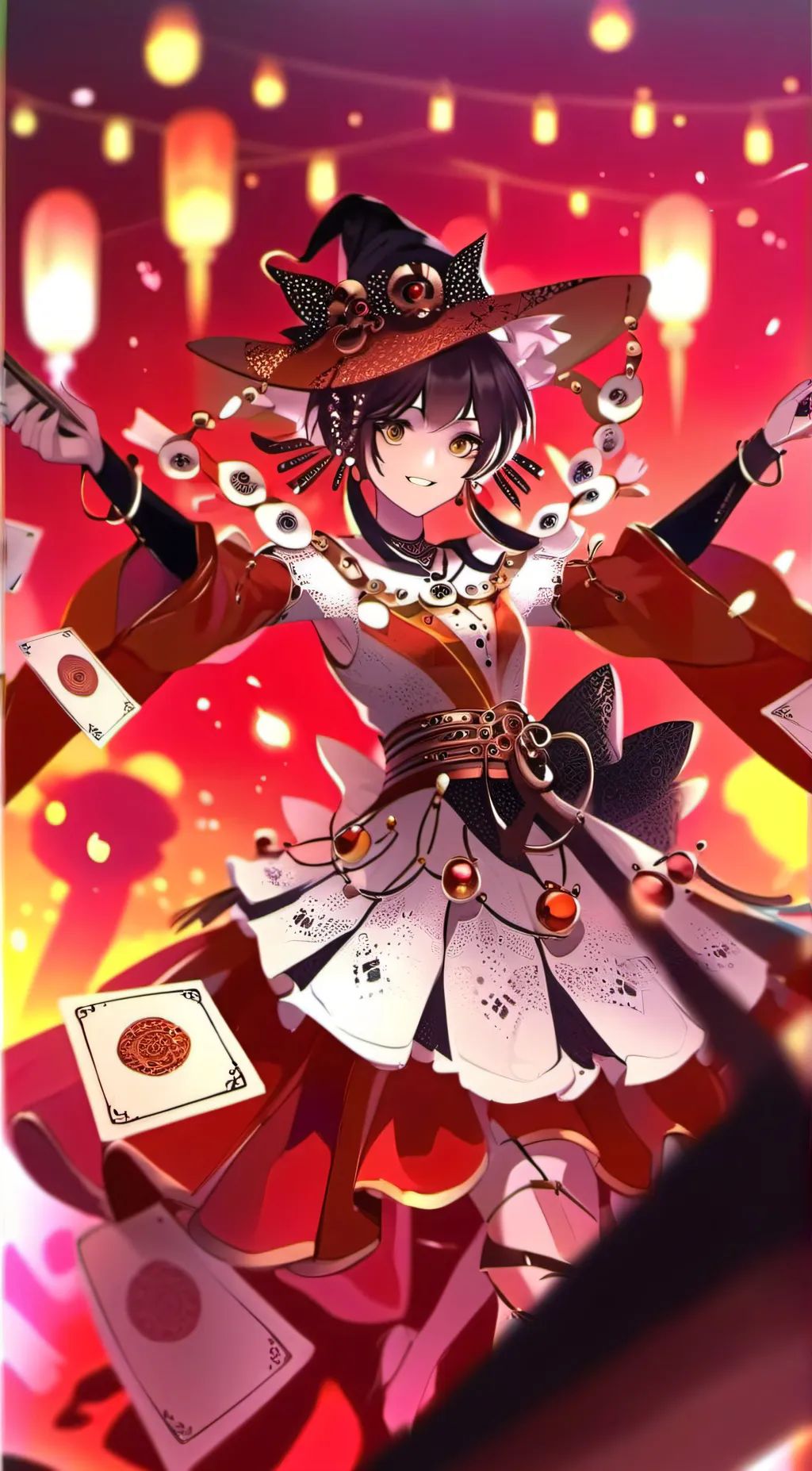 ai character: Hazbin background