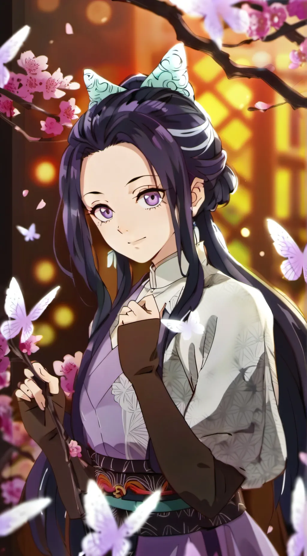 ai character: shinobu background