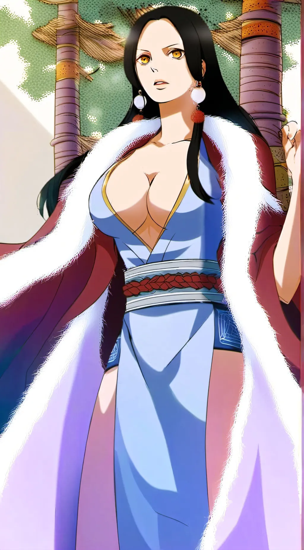 ai character: Boa Hancock background