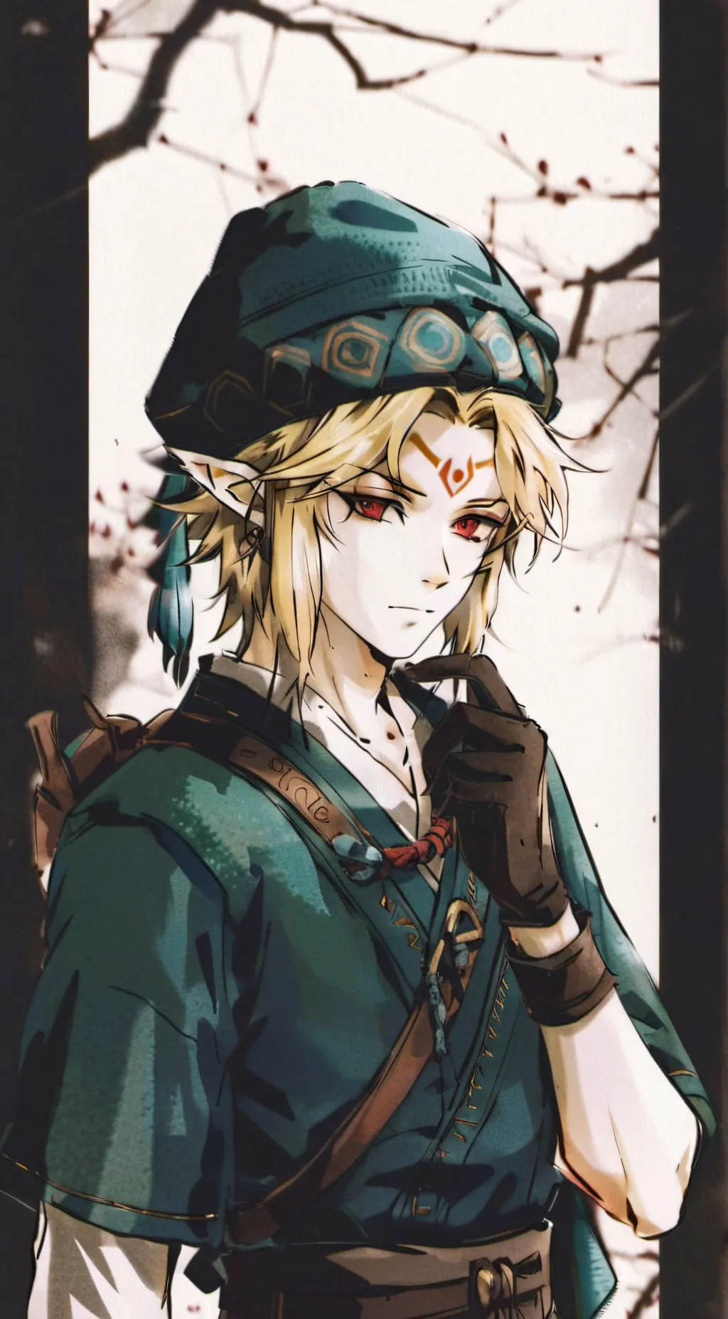 ai character: ben drowned background