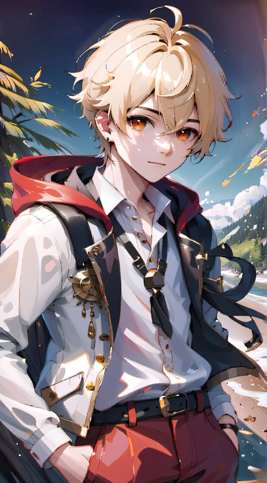 ai character: Jason  background