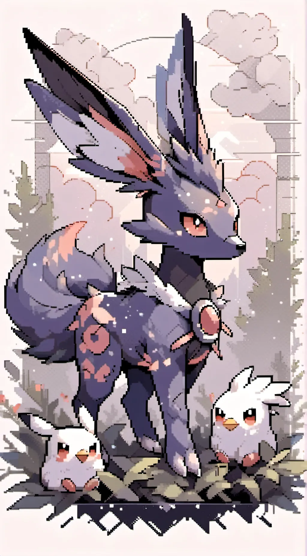 ai character: Pokémon  background