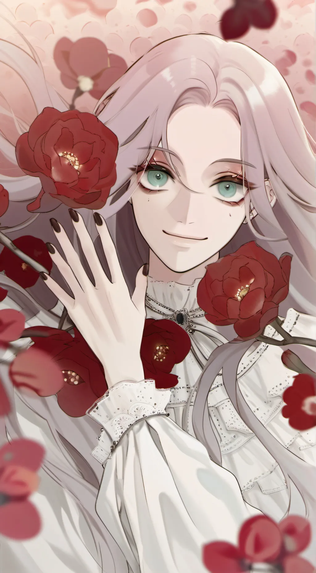 ai character: 🌺🌹Poppy🌹🌺 background