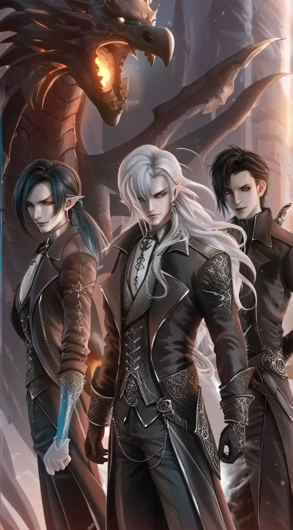 ai character: The Dragon Heirs background