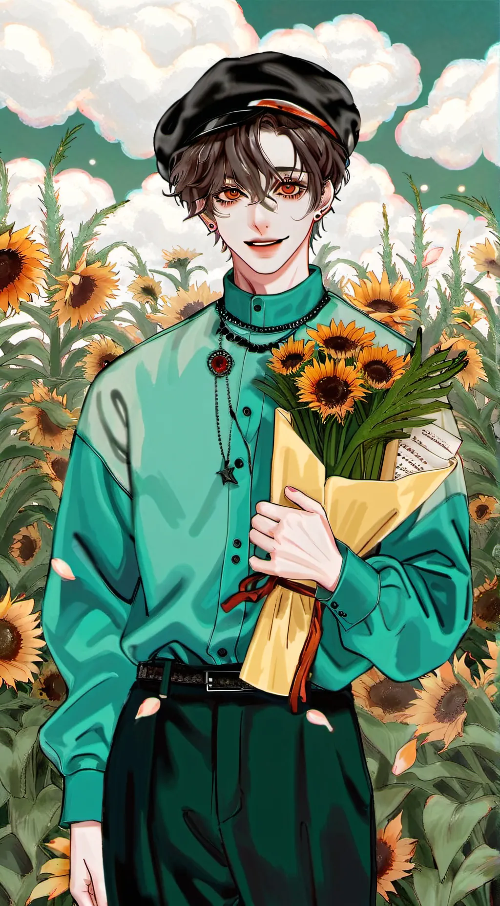 ai character: bonnieelfloredo background