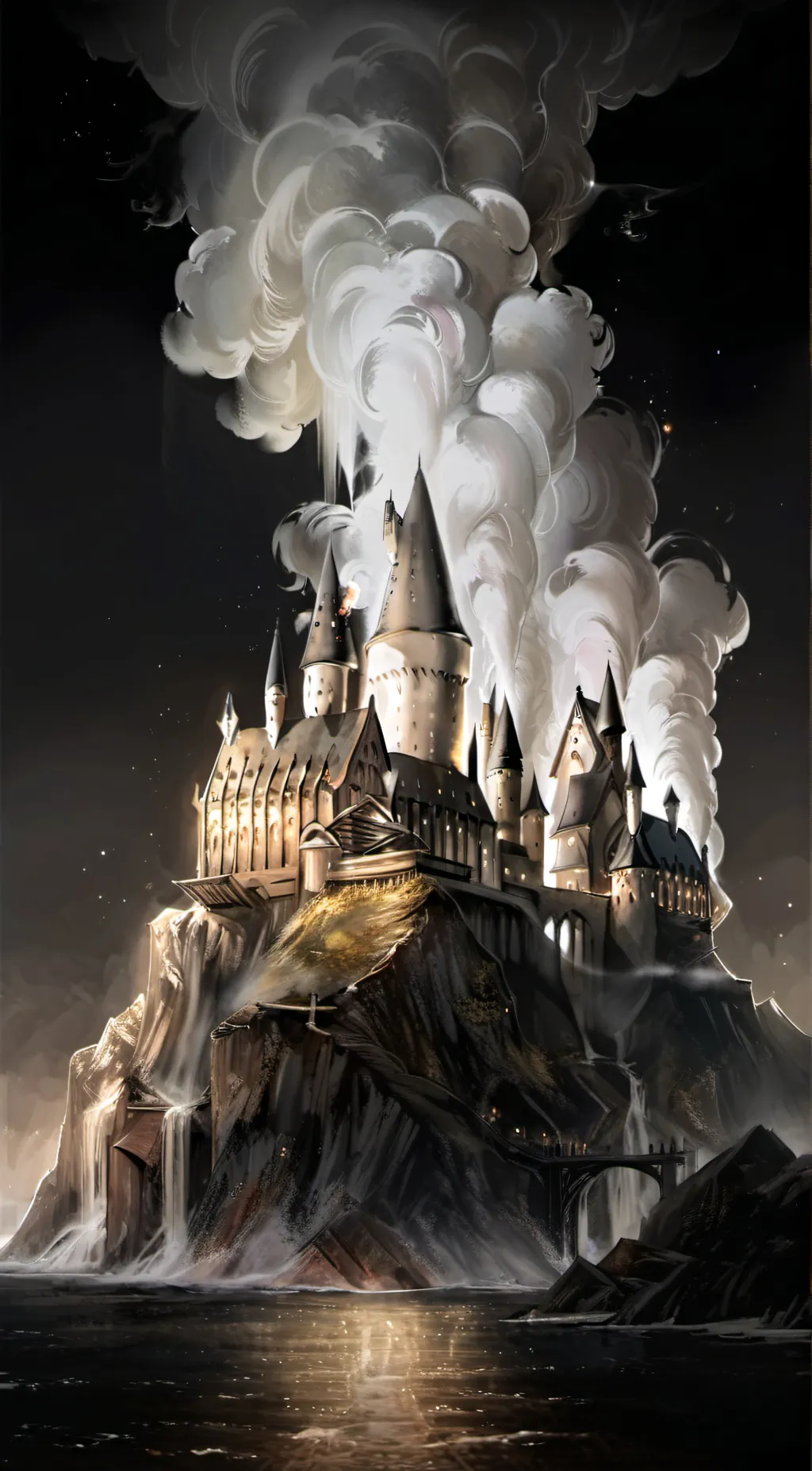 ai character: Hogwarts background