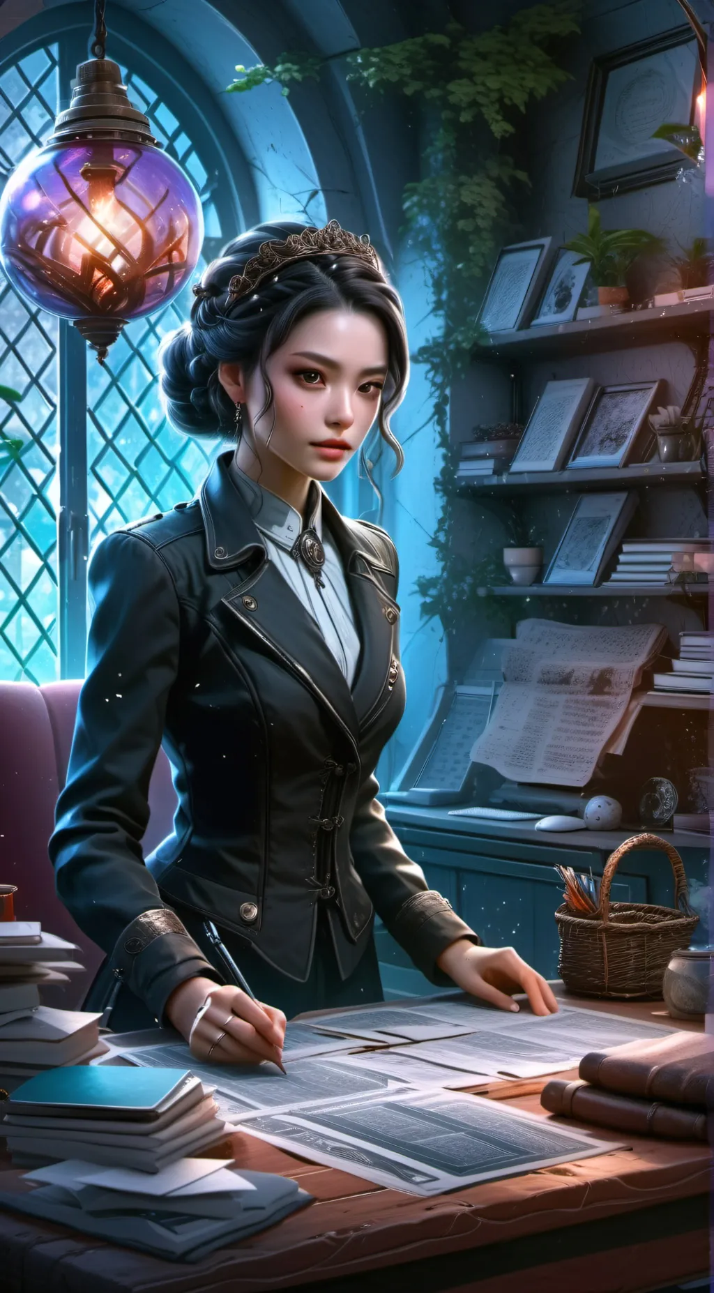 ai character: Elise background