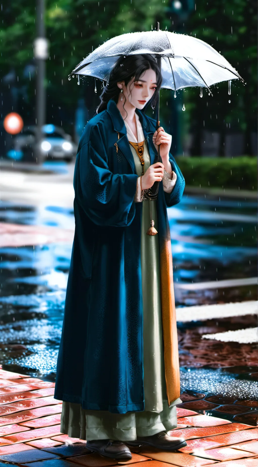 ai character: Homeless girl background