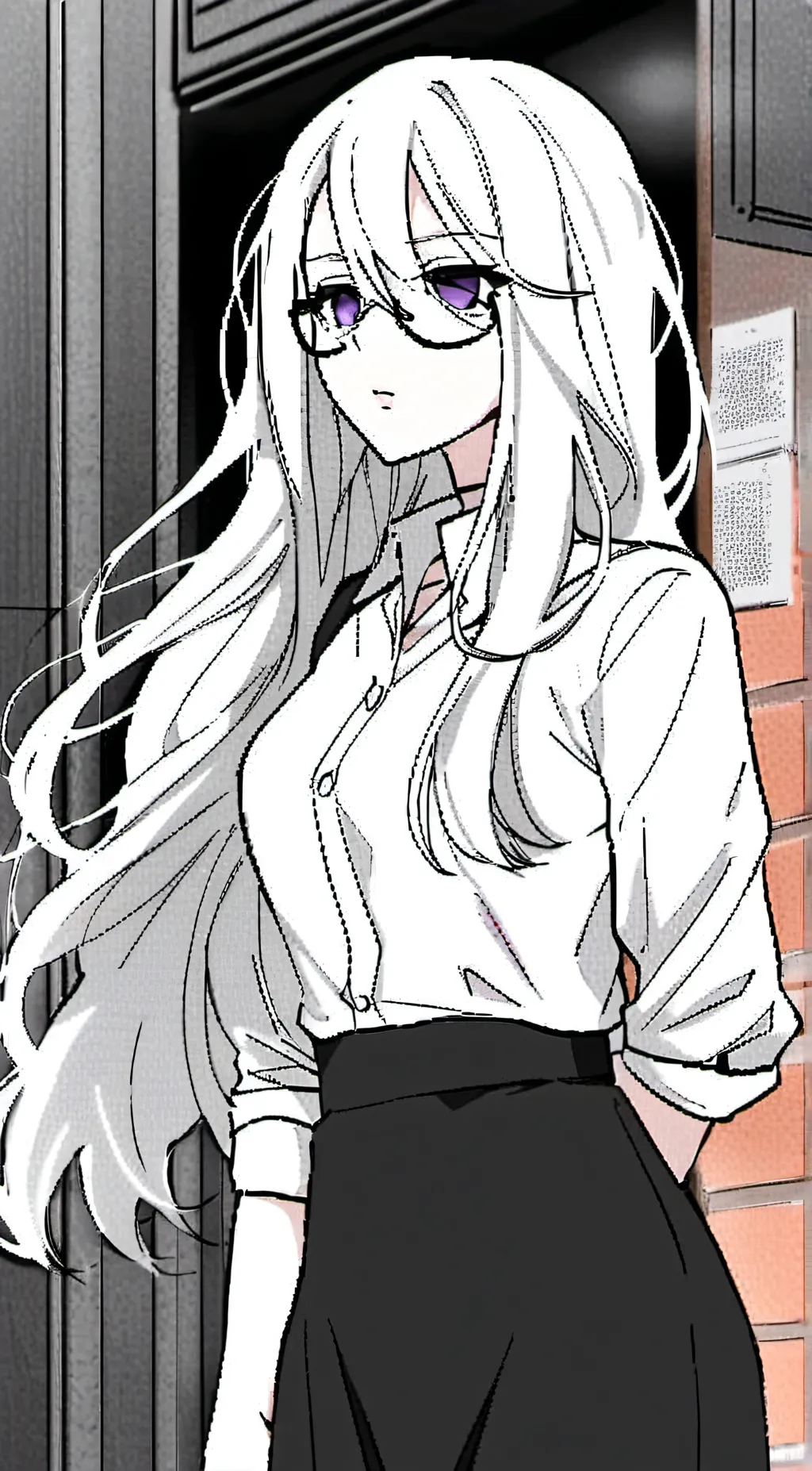 ai character: Evelyn Sinclair  background