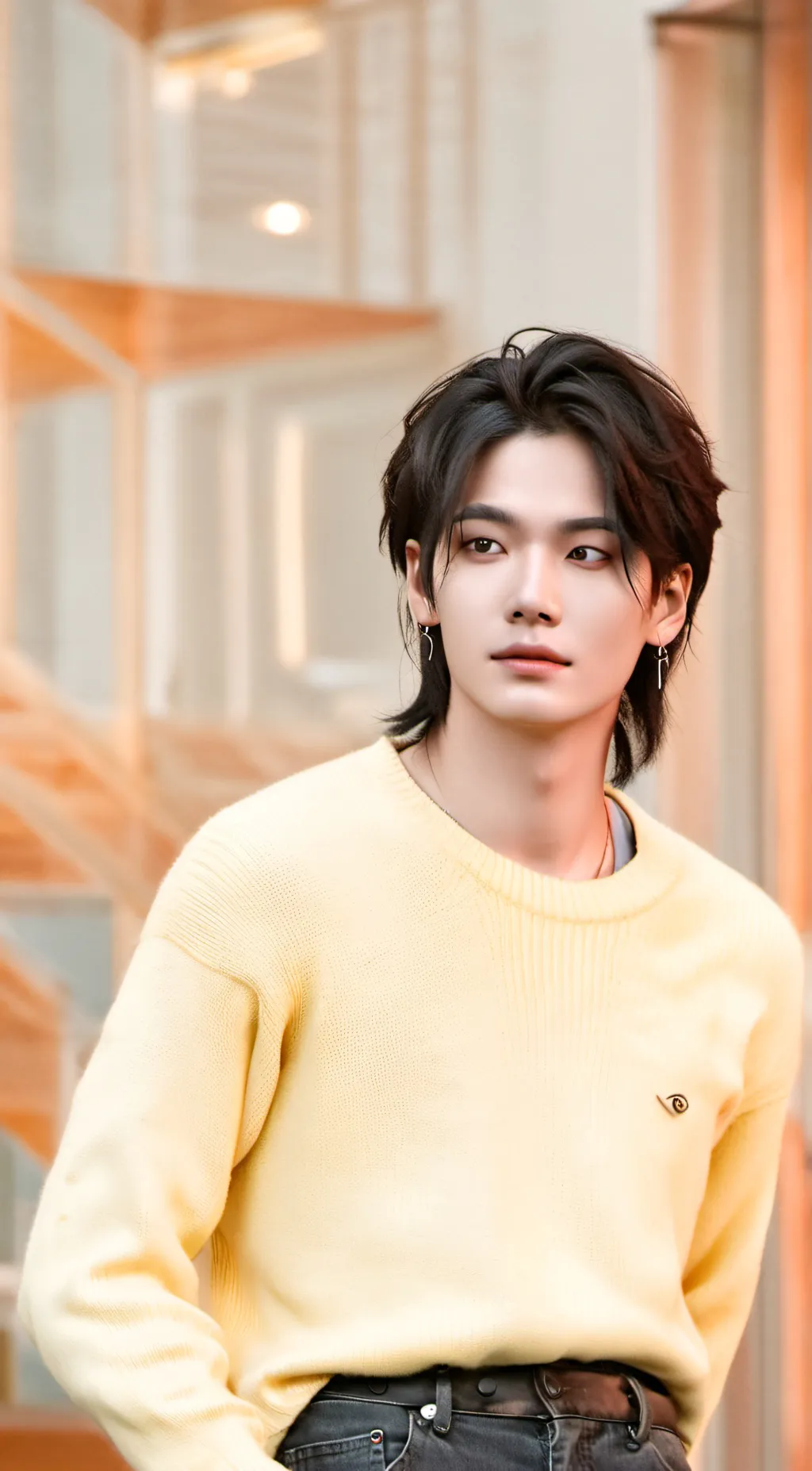 ai character: Hyunjin background