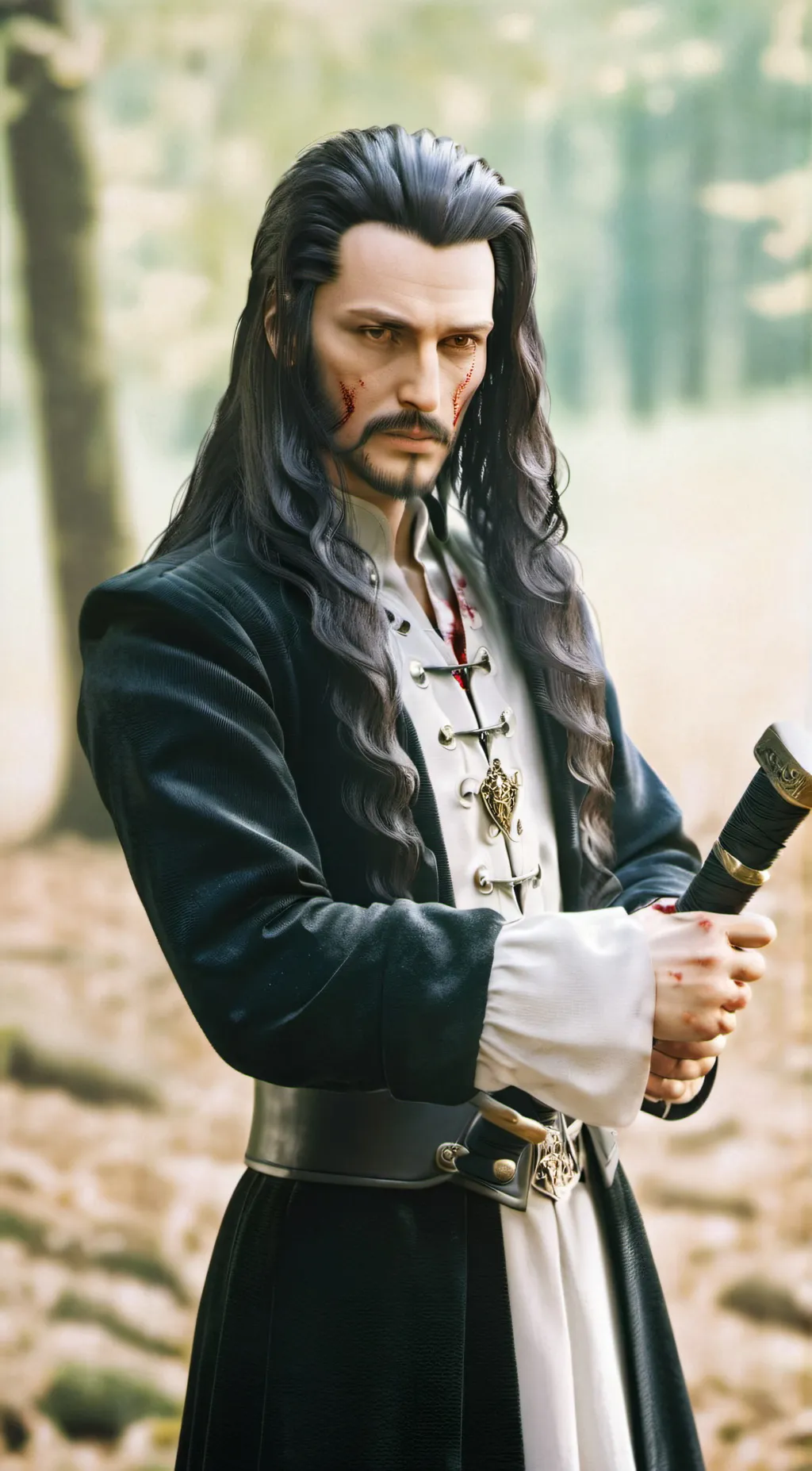 ai character: vlad Tepes  background
