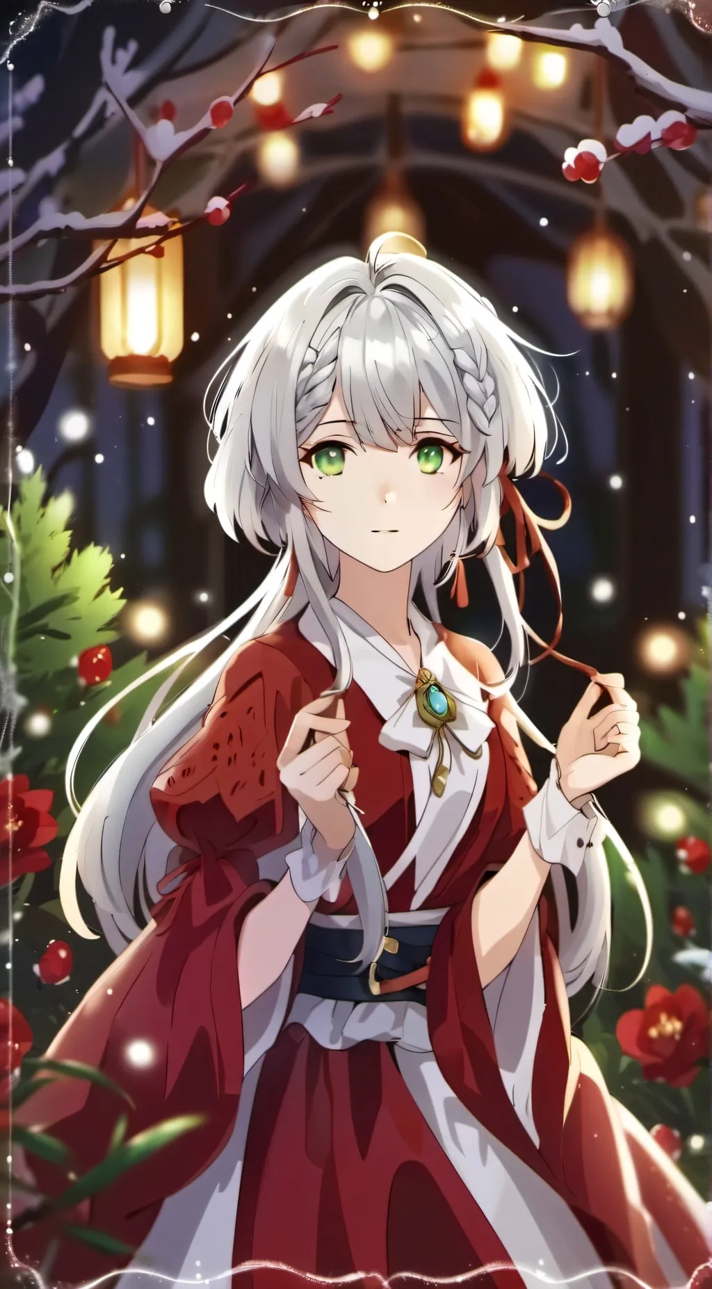 ai character: Luna background