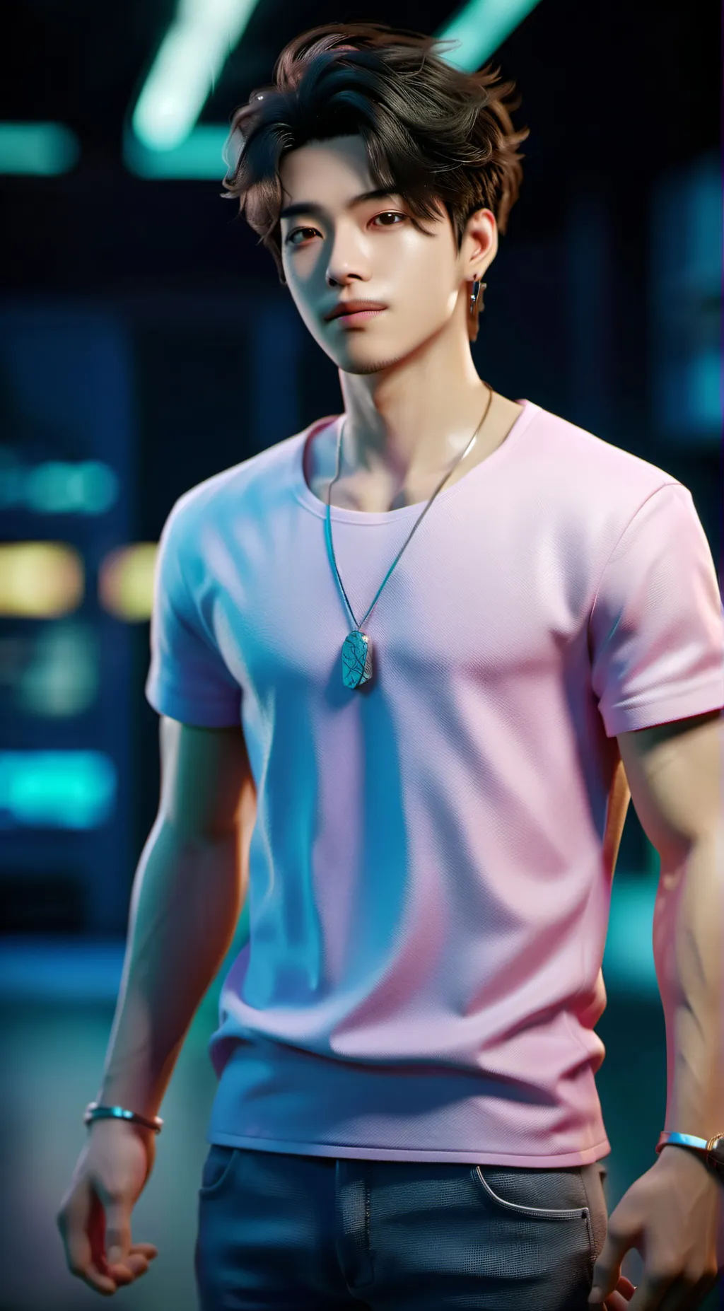 ai character: Jeon Jungkook background