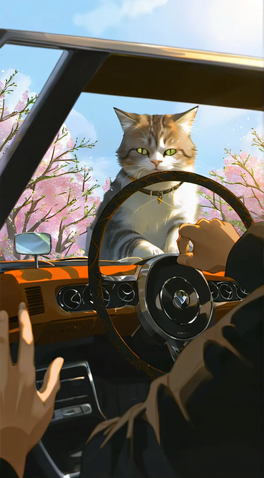 ai character: Jack the cat background